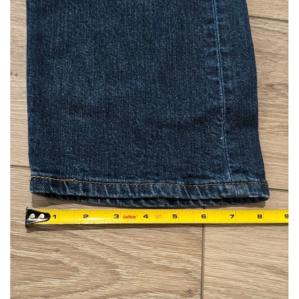 LEVI'S 505 MENS DENIM BLUE JEANS SIZE 36X30 STRAIGHT REGULAR FIT MEDIUM WASH EUC